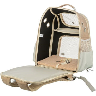 Trixie Hunderucksack Weide Beige / Braun 38X25X45 Cm