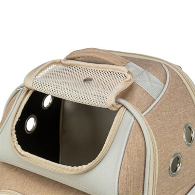 Trixie Hunderucksack Weide Beige / Braun 38X25X45 Cm