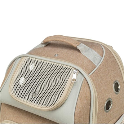 Trixie Hunderucksack Weide Beige / Braun 38X25X45 Cm