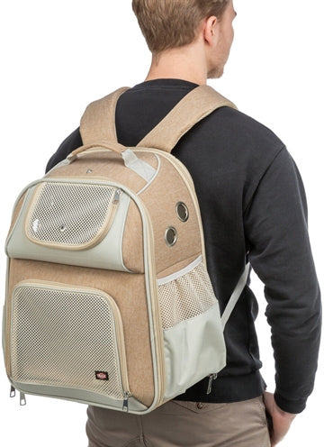 Trixie Hunderucksack Weide Beige / Braun 38X25X45 Cm