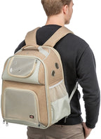 Trixie Hunderucksack Weide Beige / Braun 38X25X45 Cm