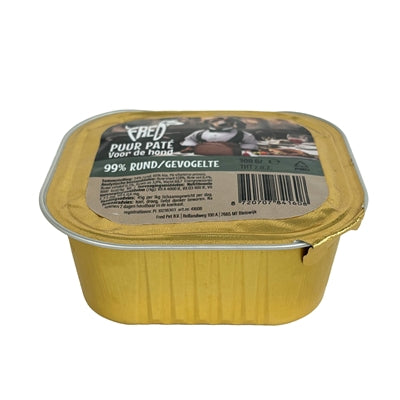 Freds Eimer Hund Rindfleisch/Geflügel Pur 9X300 Gr