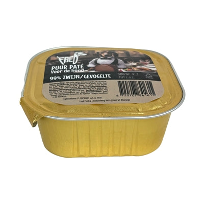 Freds Wanne Mit Hund Reinem Wildschwein/Geflügel 9X300 Gr