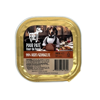 Freds Eimer Hund Reines Wild/Geflügel 9X300 Gr