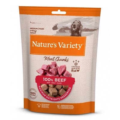 Natures Variety Gefriergetrocknete Rindfleischstückchen 50 Gr