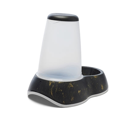 Savic Trinkschale Schlaufe Marmor Schwarz/Gold