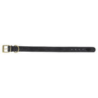 Trixie Halsband Hund Reines Leder Schwarz