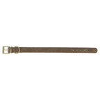 Trixie Halsband Hund Reines Leder Braun
