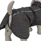 Trixie Hundemantel Limoux Reflect Schwarz/Grau