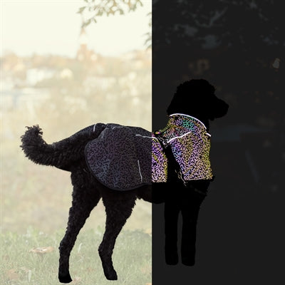 Trixie Hundemantel Limoux Reflect Schwarz/Grau