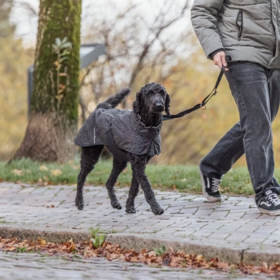 Trixie Hundemantel Limoux Reflect Schwarz/Grau