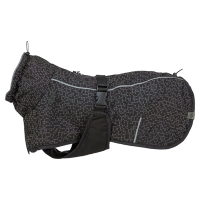 Trixie Hundemantel Limoux Reflect Schwarz/Grau