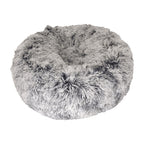 Croci Hundekorb Donut Zweifarbig Schwarz