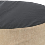 Trixie Vital Hundekorb Lino Soft Oval Beige/Creme