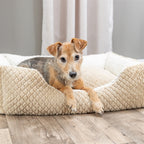 Trixie Hundekorb Kaline Mio Eckig Hellbraun/Creme