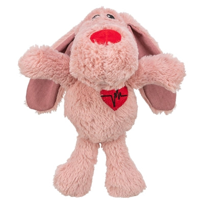 Trixie Hund Herz Plüsch Rosa 28 Cm
