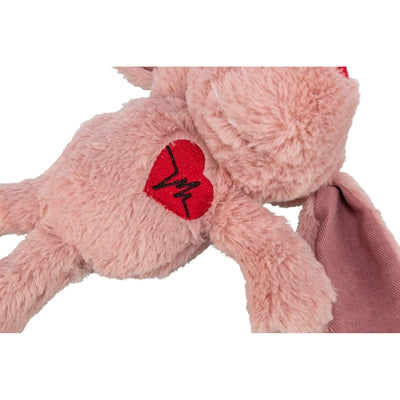Trixie Hund Herz Plüsch Rosa 28 Cm