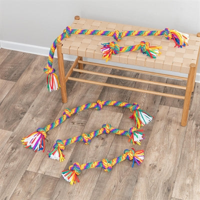 Trixie Regenbogen Seide Seil