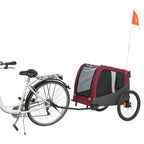 Trixie Hund Fahrrad Katze Grau/Rot