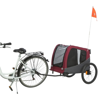 Trixie Hund Fahrrad Katze Grau/Rot