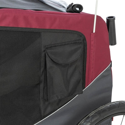Trixie Hund Fahrrad Katze Grau/Rot