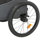 Trixie Hund Fahrrad Katze Grau/Rot
