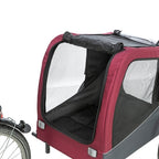 Trixie Hund Fahrrad Katze Grau/Rot