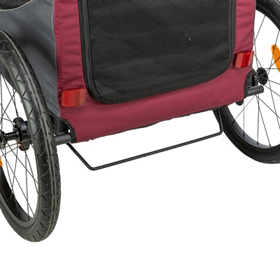 Trixie Hund Fahrrad Katze Grau/Rot