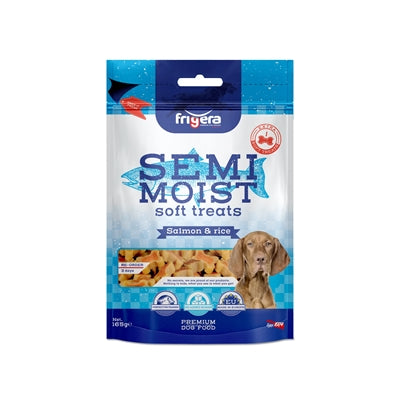 Frigera Soft Treats Knochen Lachs / Reis 10X165 Gr