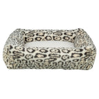 Trixie Hundekorb Leo Eckig Panther Print Creme