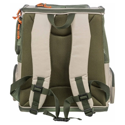 Trixie Rucksack Rocco Maximal 10 Kg Beige / Olivgrün 40 × 30 × 42 Cm