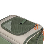Trixie Rucksack Rocco Maximal 10 Kg Beige / Olivgrün 40 × 30 × 42 Cm