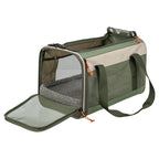 Trixie Tasche Marlon Maximal 7 Kg Beige / Olivgrün 27 × 43 × 27 Cm