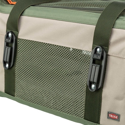 Trixie Tasche Marlon Maximal 7 Kg Beige / Olivgrün 27 × 43 × 27 Cm