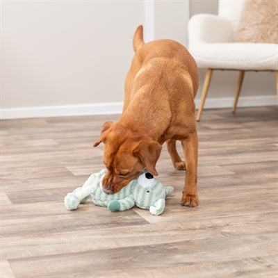Trixie Hund Mit Streifen Plüsch Grün 34 Cm