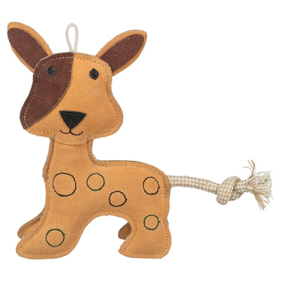 Trixie Hund Stehend Leder Braun 25 Cm