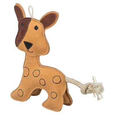 Trixie Hund Stehend Leder Braun 25 Cm
