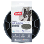 Zolux Voebrak Hundeslow-Feed Mit Saugnäpfen Aus Silikon, Grau