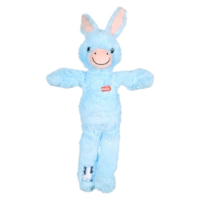 Zolux Furry Farm Esel Hassan Plüsch Mit Seil Blau