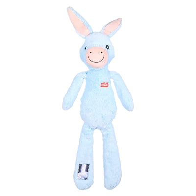 Zolux Furry Farm Esel Hassan Plüsch Mit Seil Blau