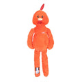 Zolux Furry Farm Hahn Brock Plüschtier Mit Schnur, Orange
