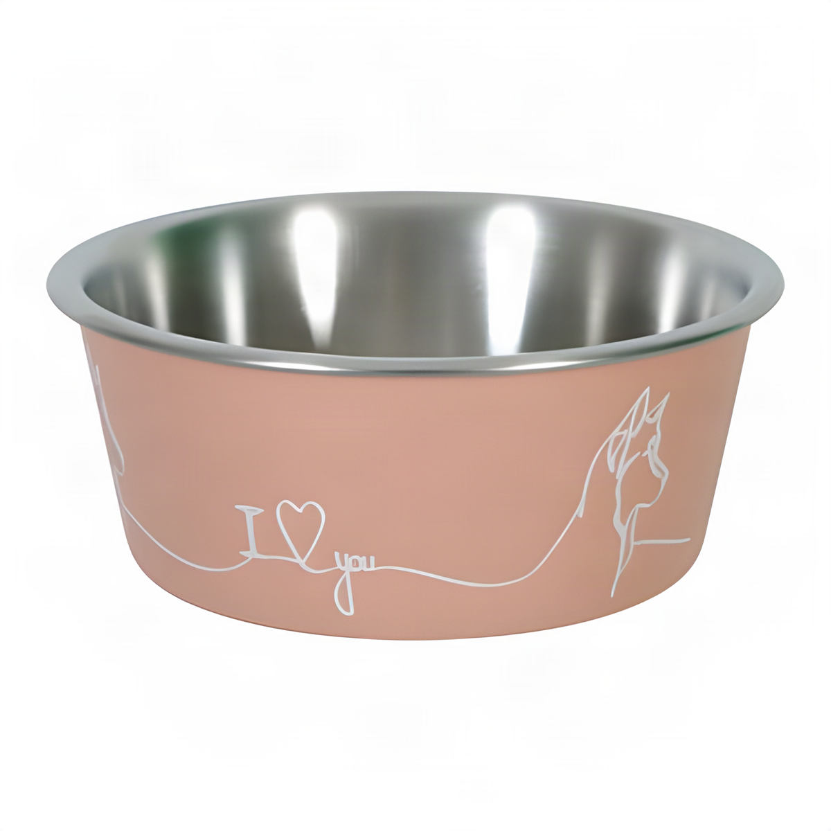 Zolux Liebe Futternapf Hund Rosa