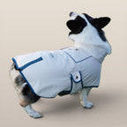 MoonRise Lulu Hunde-Regenmantel – ultraweich, wasserdicht, Weiß