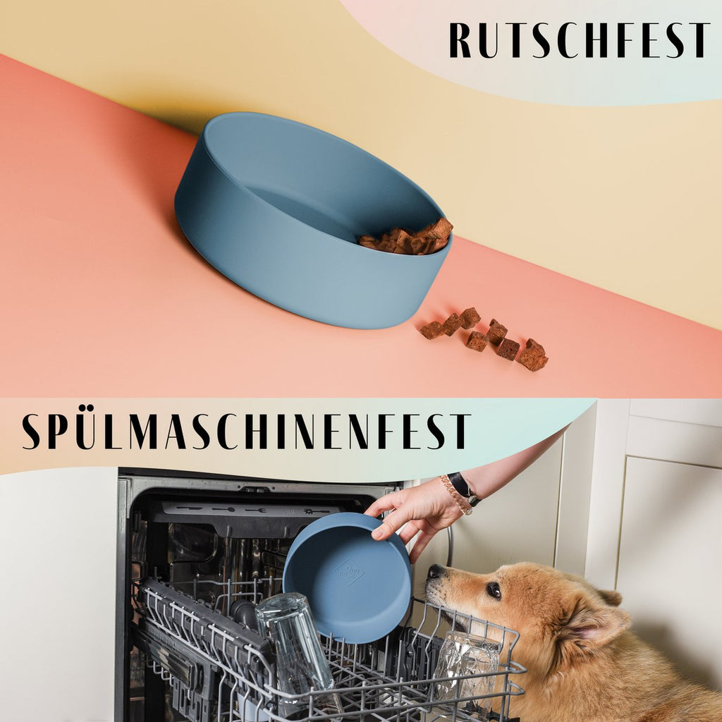 ne&no® siliconen voerbak met deksel - 3 in 1 voor honden en katten
