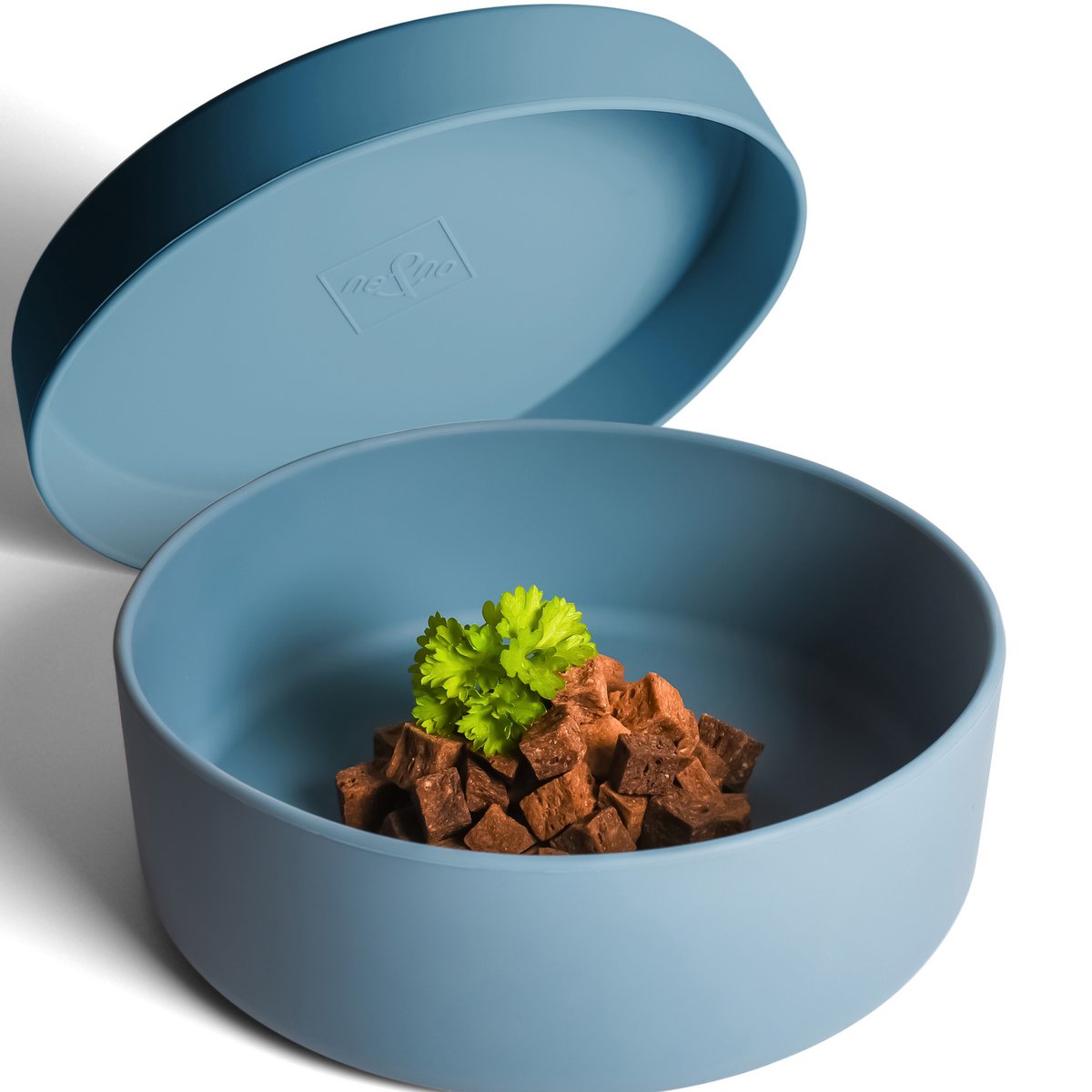 ne&no® siliconen voerbak met deksel - 3 in 1 voor honden en katten