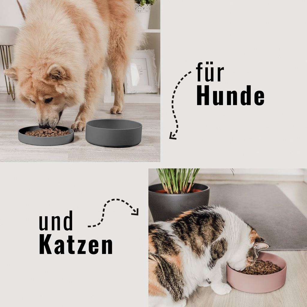 ne&no® siliconen voerbak met deksel - 3 in 1 voor honden en katten