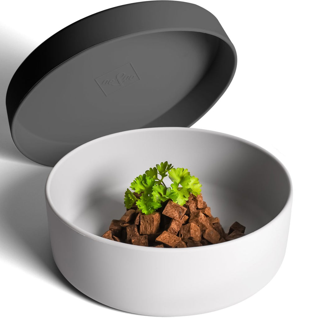 ne&no® siliconen voerbak met deksel - 3 in 1 voor honden en katten