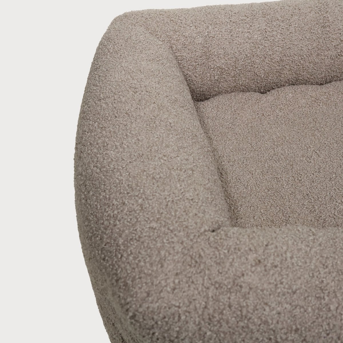 Pawearea luxe hondenbed CAPRICE – zachte architectuur, hoogwaardige bekledingsstof, handgemaakt in Europa