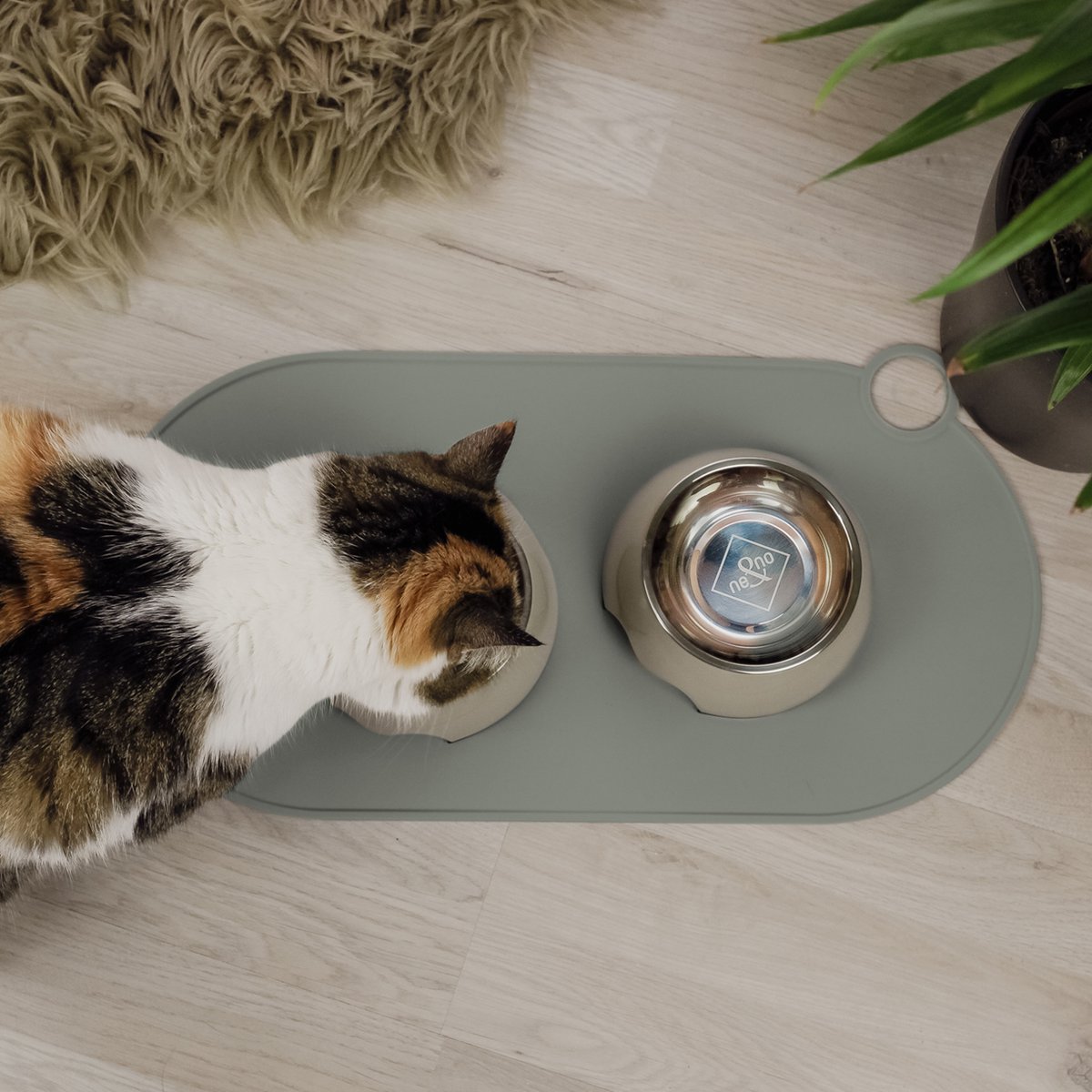 ne&no® siliconen voerbakmat