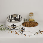 ne&no® Futternapf 2er Set für Hunde [Einzigartiges Design von NE&NO] - Gourmet Design